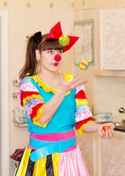 Клоуны-жонглёры на день рождения ребёнка